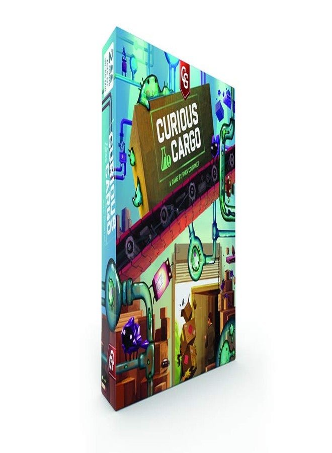Capstone Games: Curious Cargo, Strategy Board Game, 6 Unique Player Boards Included and 2 Game Modes, Competitive 2 Player Game, Ages 12 and Up, 30 to 60 Minute Play Time - Image 1