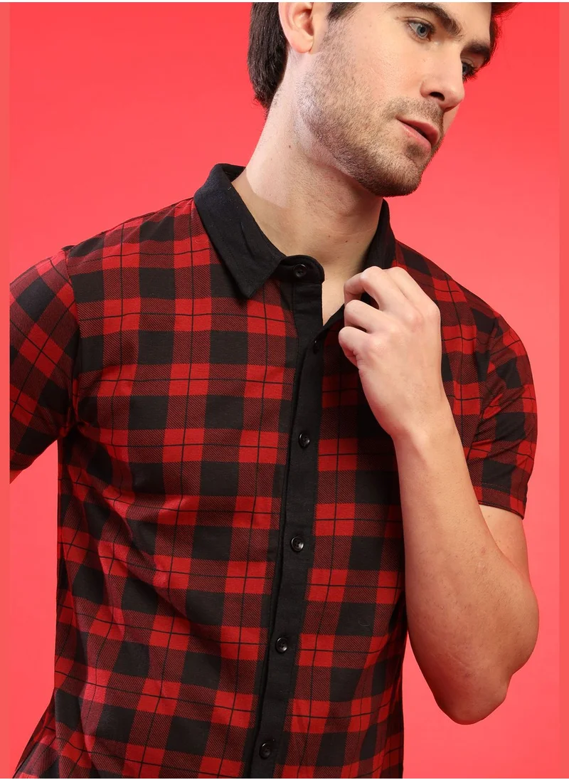 Campus Sutra Check Shirt