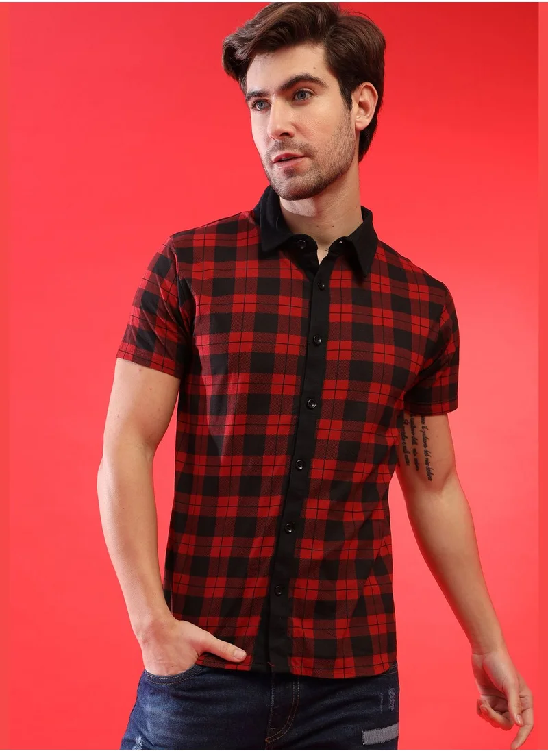 Campus Sutra Check Shirt