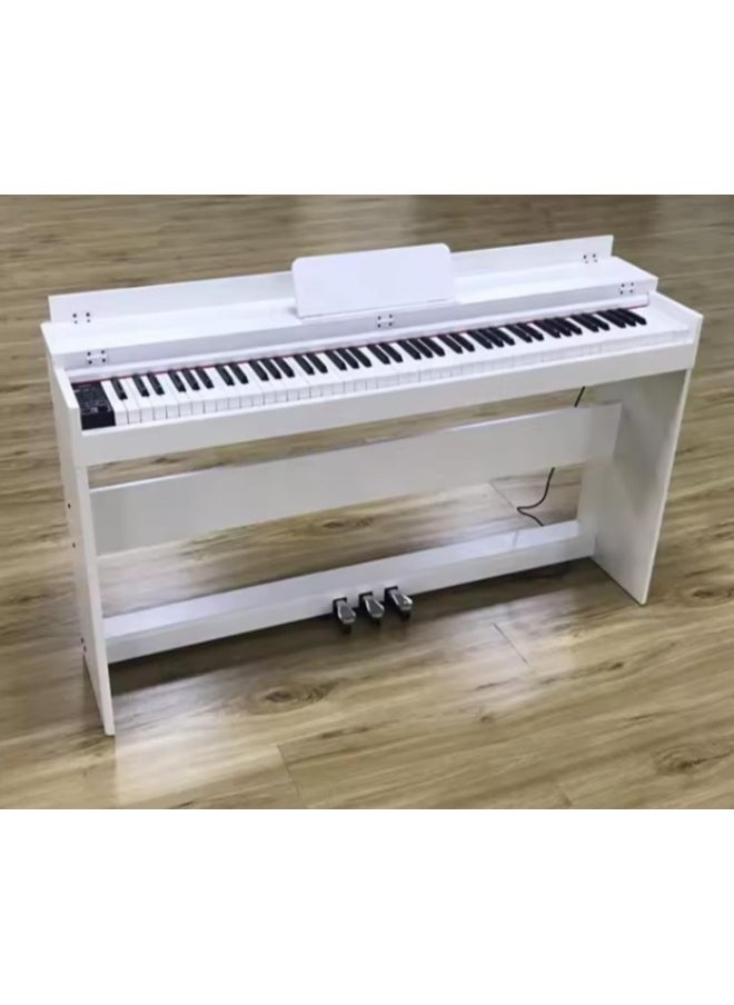 Megarya MegArya Piano Keyboard 88 Key Weighted Digital Piano 88 keys Electric Piano Professional - Glossy White  - Image 3