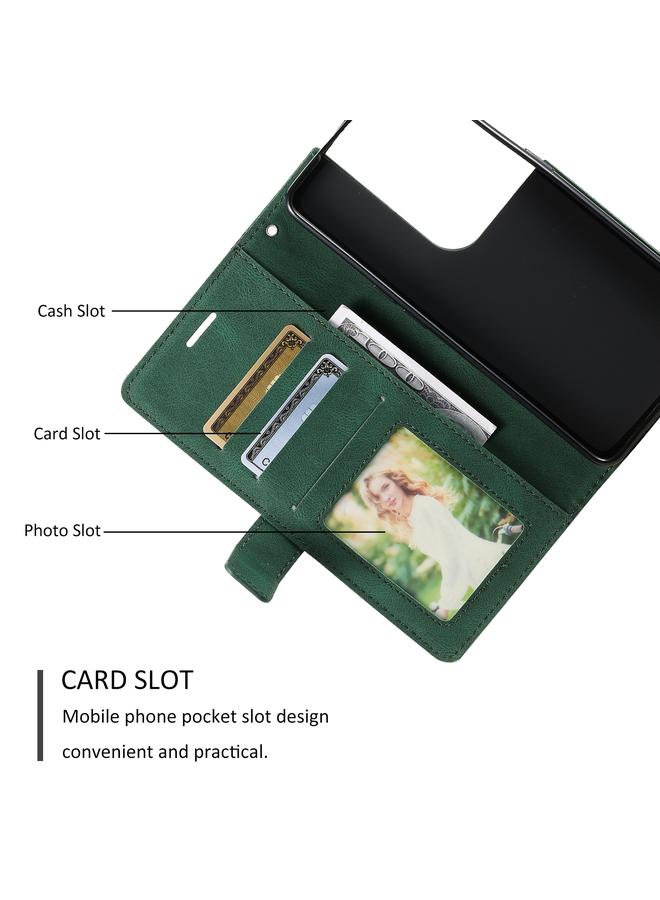 S-TOP Case For OPPO Reno8 Skin Feel Splicing Leather Phone Case - Image 5