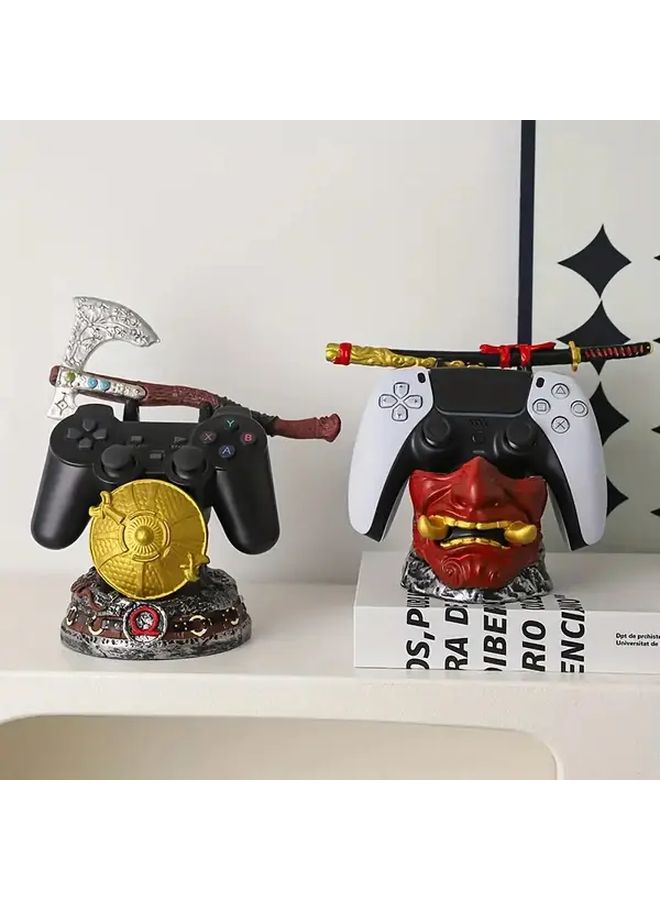 Creative Anime God Of War Throne Game Controller Stand Resin Material Compatible With PS4 PS5 NS Pro Controller Gaming Controller Display Base Anime Themed Decoration Perfect Gift For Anime Gaming Enthusiasts - Image 5