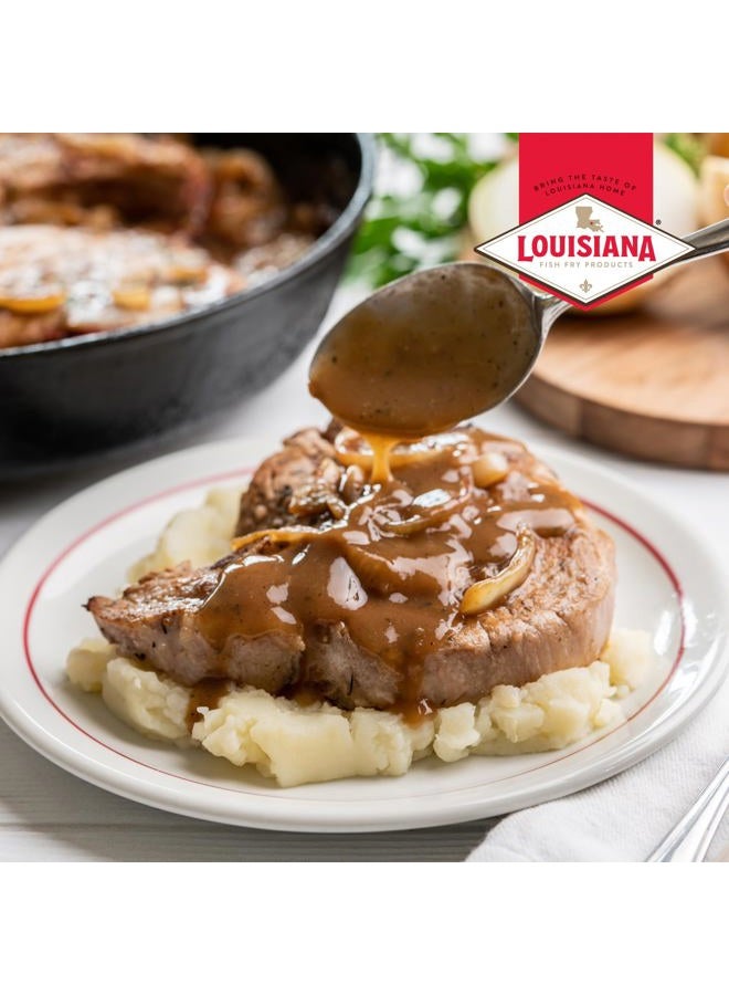 Louisiana Fish Fry Products Louisiana Fish Fry Cajun Brown Gravy Mix, 1.5 oz - Image 4