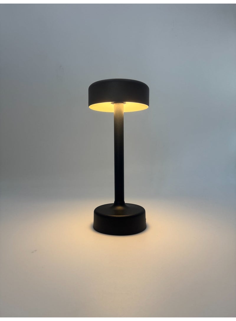 Leruena - NOX - Rechargeable LED Table Lamp with Touch Dimming, 3000K Warm Light, Portable Indoor Lamp - Image 1