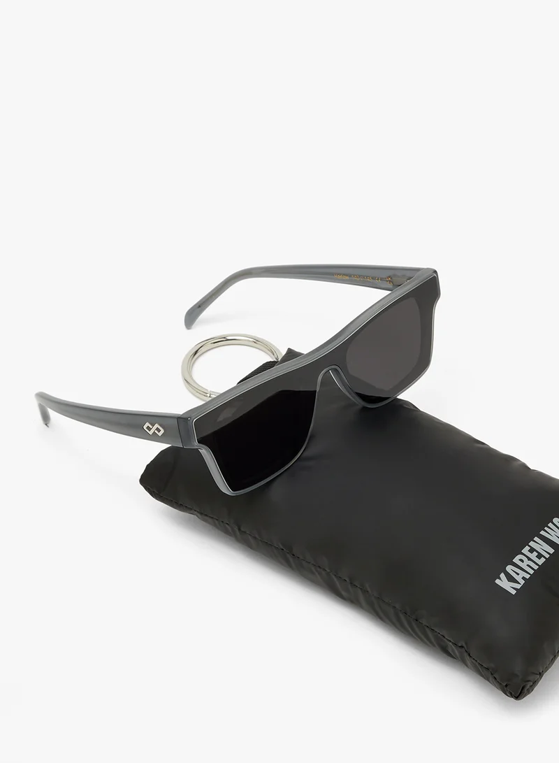 كارين وازن Harlow Reactangle Sunglasses