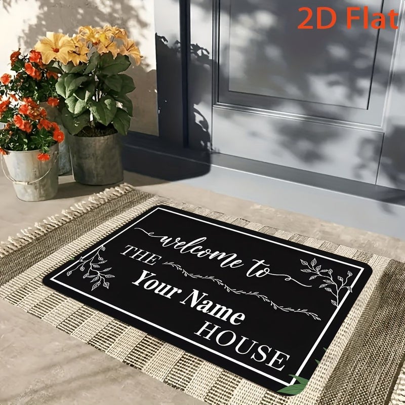 Personalized Non-Slip Polyester Floor Mats 50x80cm DIY Home Decor Soft - Image 4