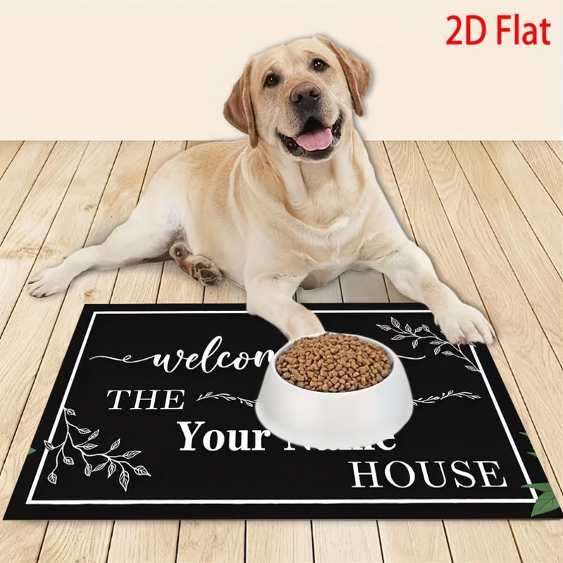 Personalized Non-Slip Polyester Floor Mats 50x80cm DIY Home Decor Soft - Image 2