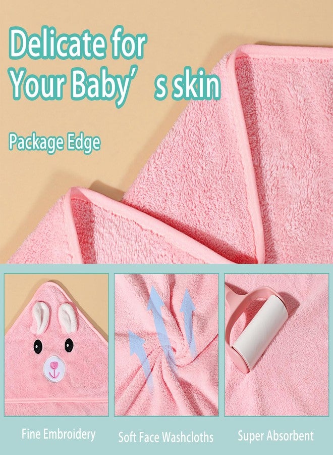 SEVDO 31 * 31 in Baby Bath Towels with Hood,Hooded Towels for Toddlers 1-3, Toddler Girl Boy Robe,Baby Towel, Infant Kids Towels for Newborn Babies,Toallas de Baño para Bebe - Image 2