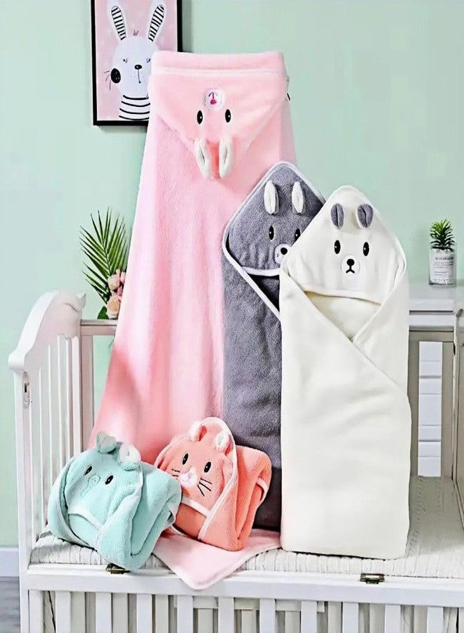 SEVDO 31 * 31 in Baby Bath Towels with Hood,Hooded Towels for Toddlers 1-3, Toddler Girl Boy Robe,Baby Towel, Infant Kids Towels for Newborn Babies,Toallas de Baño para Bebe - Image 4