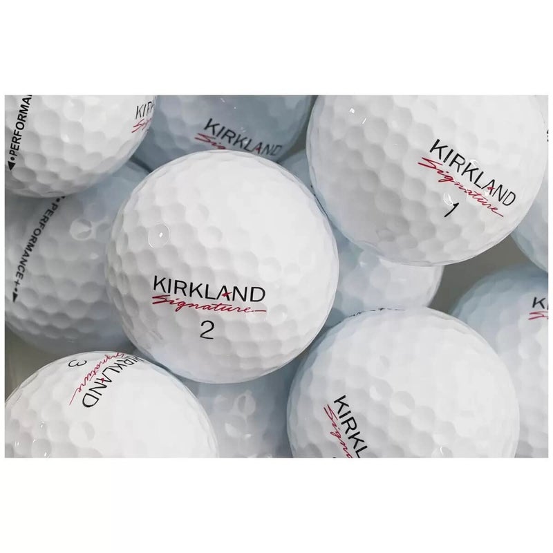 Kirkland Signature Three-Piece Urethane Cover Golf Ball v2.0 Performance + Total of 24 Balls, White - Image 3