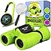 Promora Binoculars for Kids Perfect Toy for Little Boys and Girls Extensive Set Incl Magnifying Glass Compass Powerful Magnification 8X21 3 to 12 Year Old Kids for Toddler - Image 3