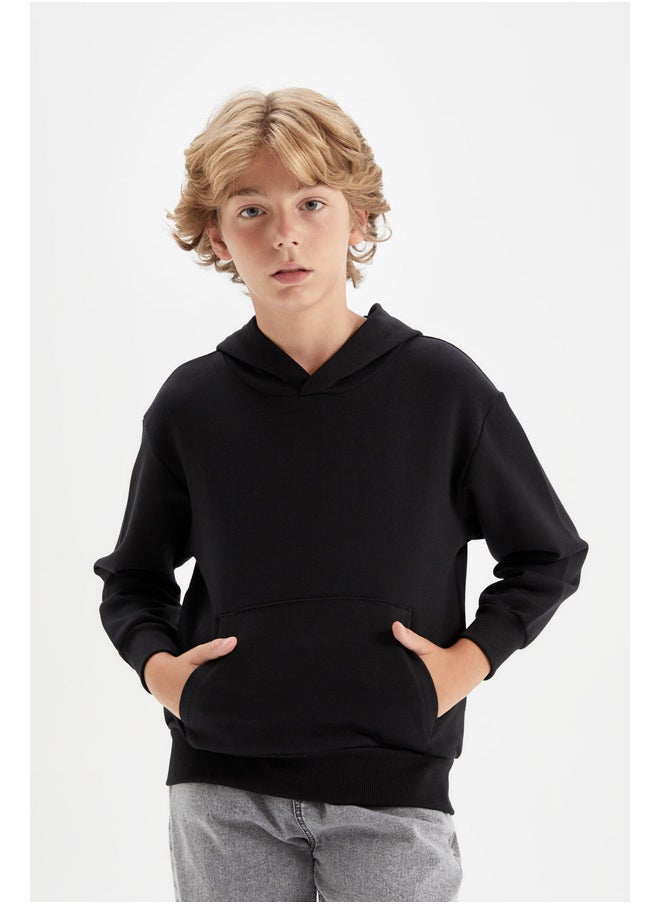 Boy Knitted Regular Fit Hooded Long Sleeve Sweatshirt - pzsku/Z2F5154E40F5DD6EEE52CZ/45/_/1723976005/743f8465-f8f7-495e-a76c-86fac5a62687