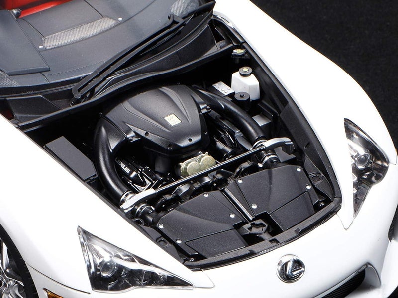 Tamiya طقم نموذج تاميا 24319 لكزس LFA V10 SV مع تفاصيل محفورة بالليزر، مقياس 1:24 - Image 5