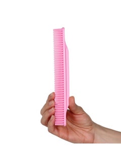 Allegro Combs 3-Row Detangling Comb #70, Light pink - Perfect for Women Curly Hair Stylists, Curl Defining, Made in USA, 1 Piece  - Image 1