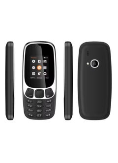 D8 Dual SIM Mobile Phone – 2G, 1.7-Inch Display, Built-in Camera – Black