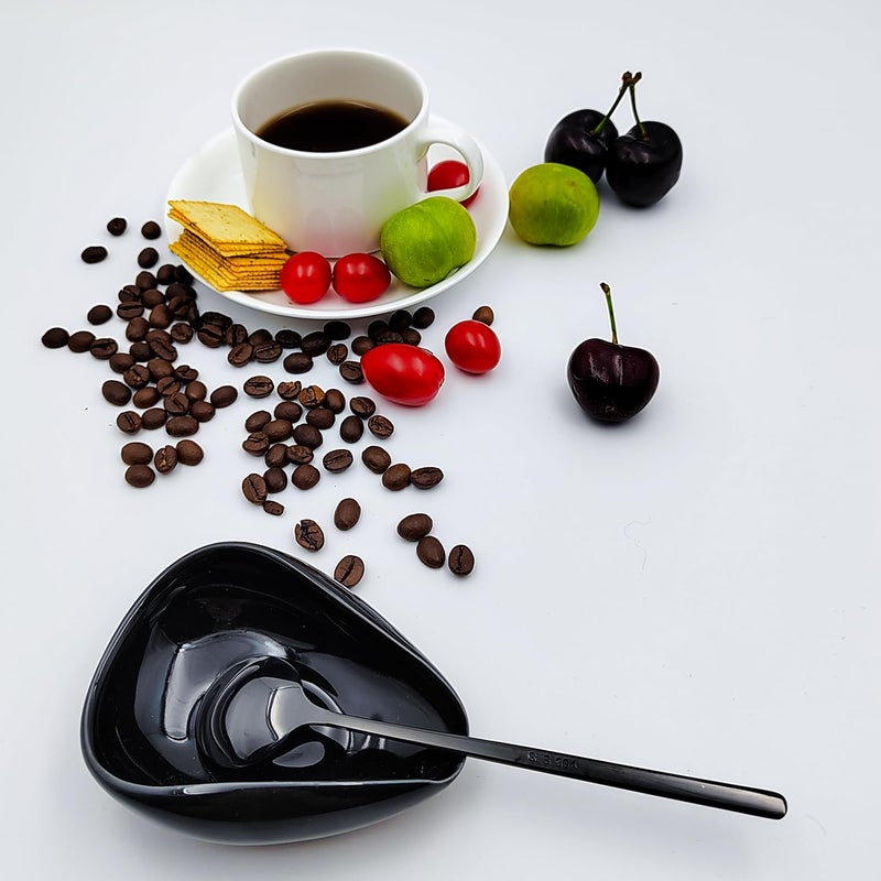 PFCTRJR Ceramic Spoon Rest, Mini Coffee Spoon Holder for Coffee Tea Spoons Stirrers, Coffee Station Decor Coffee Bar Accessories - Image 4