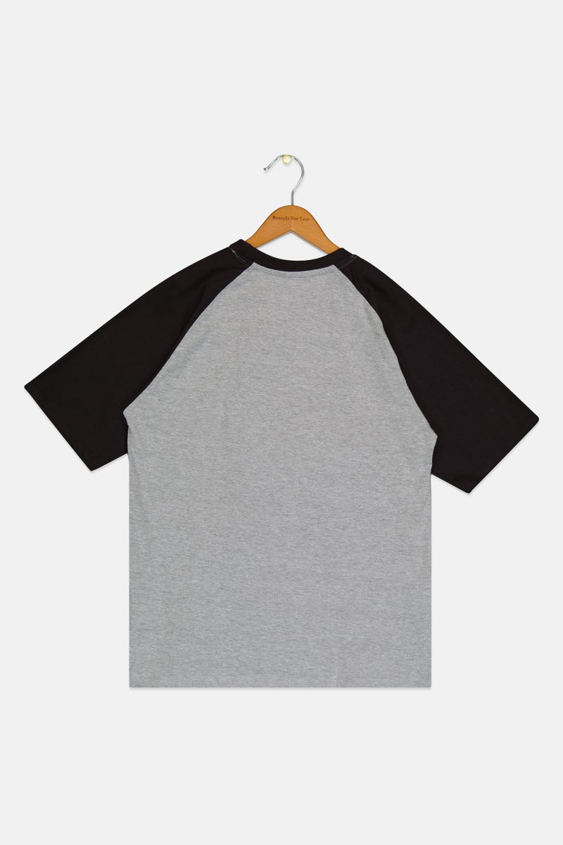 Reebok Kids Boy Sportswear Fit Short Sleeve Outdoor T-Shirt, Multicolor - Image 2