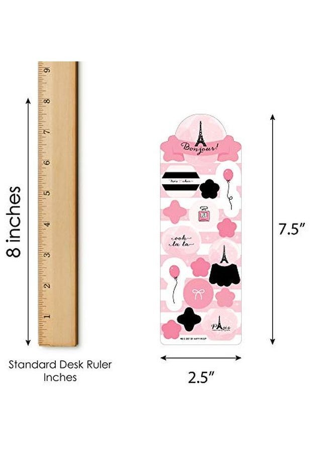 Big Dot of Happiness Paris Ooh La La Paris Themed Birthday Party Favor Kids Stickers 16 Sheets 256 Stickers  - Image 3