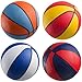 PlayBolt Rubber Mini Basketballs 7 Inch Size 3 Pack of 4 Pool Basketball for Kids in Assorted Colors Indoor Outdoor Boys Girls for Small Hoops Game Prizes Arcade Games wPump - Image 3