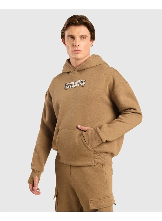 ماسلميند هودي رجالي كبير الحجم من الصوف بكتف منسدل مع فتحات للإبهام، وجيب كنغر، ومقاوم للتكتل، ولون يدوم طويلاً، وقماش فائق النعومة وجيد التهوية، بالإضافة إلى تقنية تنظيم درجة الحرارة