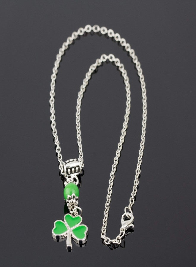 Soul Statement Shamrock Necklace for Women Saint Patrick's Day Jewelry Irish Celtic Accessories (Clover Y-Necklace) - Image 4