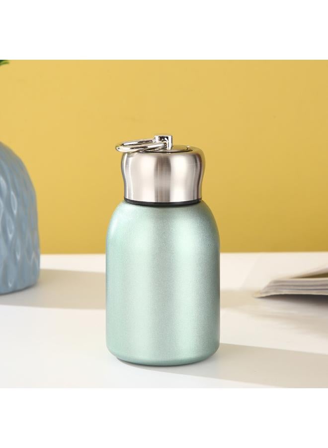 Creative 304 Stainless Steel Small Fat Ding Thermos Cup High Color Value Mini Simple Small Belly Cup With Lifting Ring Cup Customization 