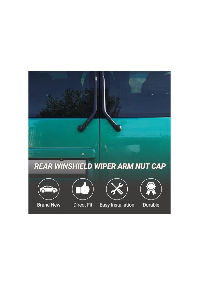 Wivplex Rear Right Windshield Wiper Arm Nut Cover for VW Transporter T5 - Image 3