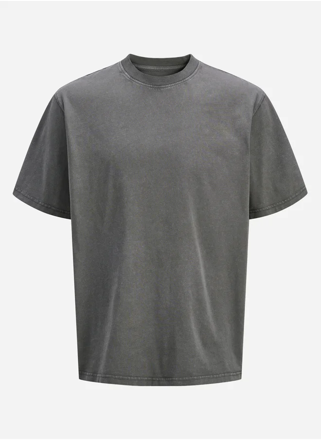 جاك اند جونز Jcointerlude Wash Short Sleeve Crew Neck T-Shirt