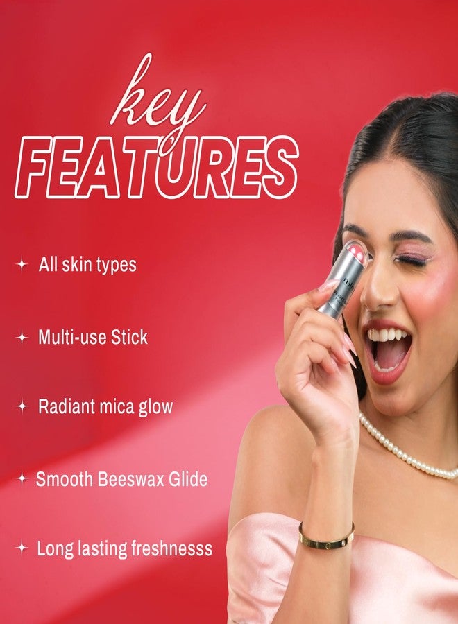 Maliao Velvet Blush Makeup Stick - Luxurious Flush for All Skin Types (05) - Image 2