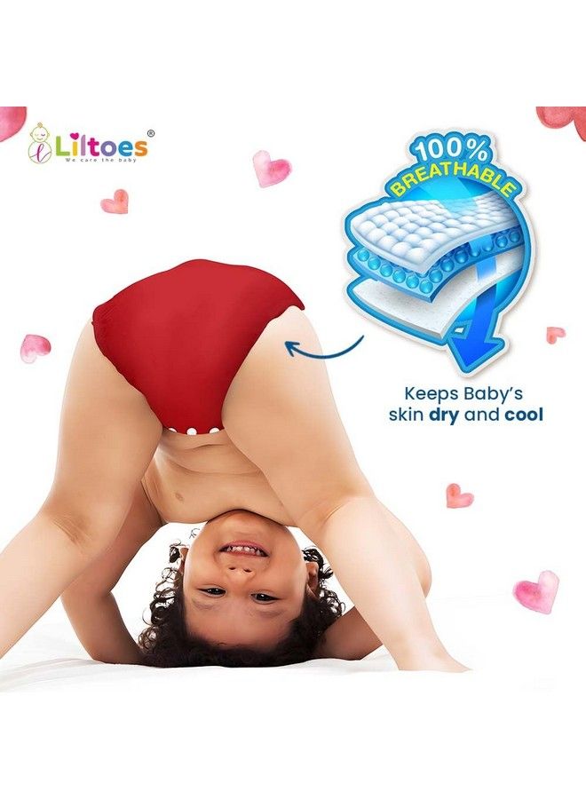 Liltoes Cloth Diaper Washable & Reusable With Insert And Dry Sheet (Combo) - Image 5