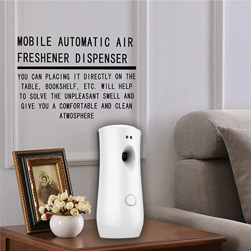 Excefore Auto Air Freshener Spray Machine, Aromatherapy Machine, Air Freshener Dispenser, Adjustable Aroma Spray Machine, for Bedrooms, Bathrooms Offices Airports Hotels (Battery Not Included) - Image 2