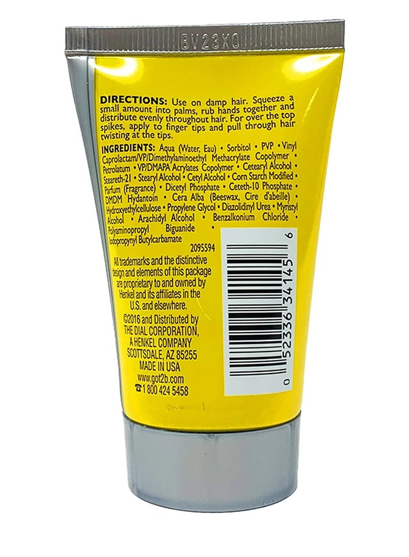 Got2b Original Hair Styling Gel, Waterproof, 1.25 oz. (35 g) - Image 2