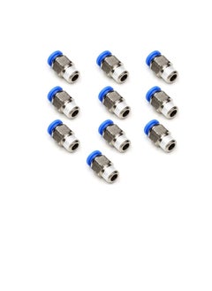 Generic PU Pipe & Fittings Polyurethane Pneumatic Pipe Push in to Connect Fittings Male Socket Pack of 5, 6mmx1/4"  - Image 2