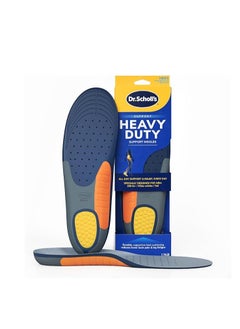 Dr. Scholl's Dr. Scholl's Heavy Duty Support Insole Orthotics, Big & Tall, 200lbs+, Wide Feet, Shock Absorbing, Arch Support, Distributes Pressure, Trim to Fit Inserts, Work Boots & Shoes, Men Size 8-14, 1 Pair  - Image 1