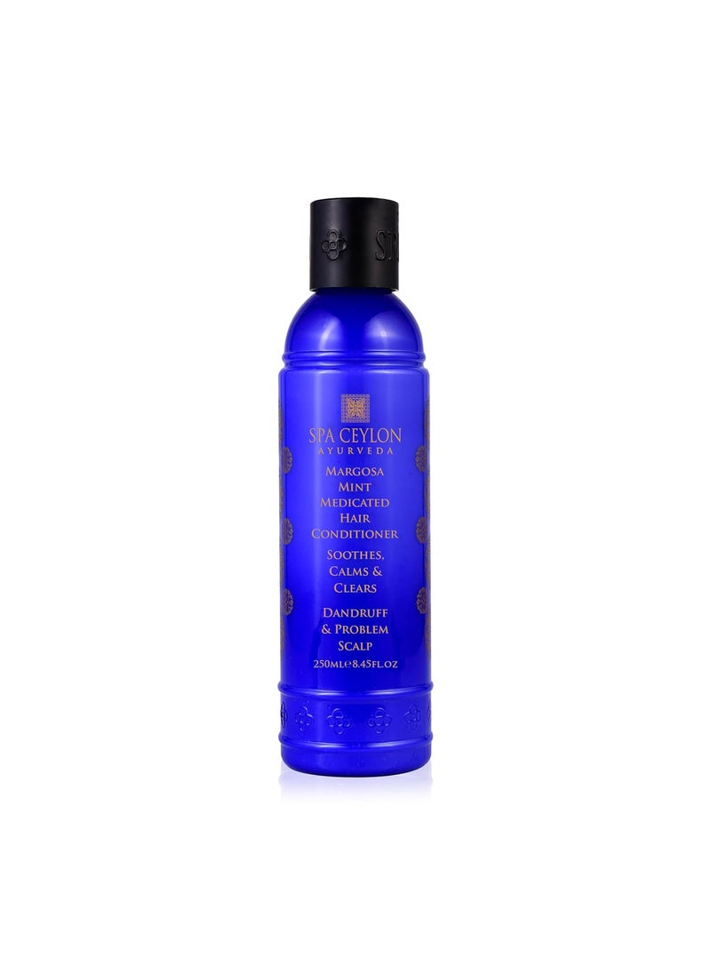 spa ceylon SPA CEYLON Margosa Mint Medicated Hair Conditioner  Hydrating  Medicated haircare  Soothe Treat and Control Dandruff and Itchy Scalp 