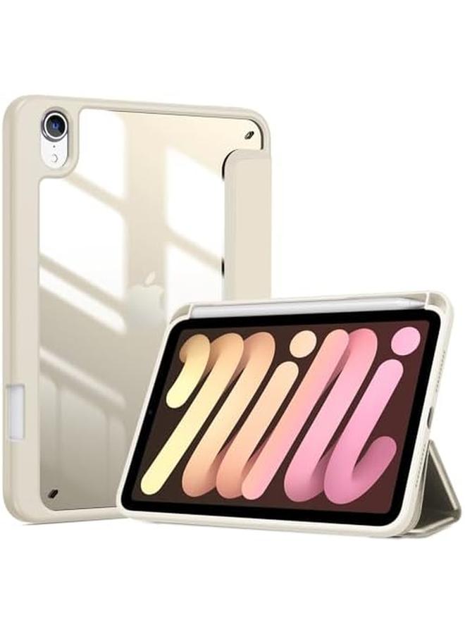 Procases Smart Case For Ipad Mini A17 Pro 7Th Gen 2024 Mini 6Th Generation 8.3" 2021 Protective Cover With Pencil Holder For Ipad Mini 6 8.3 Inch A2567 A2568 A2569 Black - Image 2