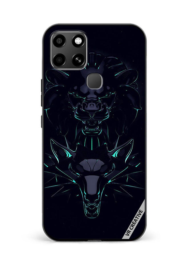 VR CREATIVE Protective Case Cover For Infinix Smart 6 Ernie Ball King Of Tone Design Multicolour - Image 1