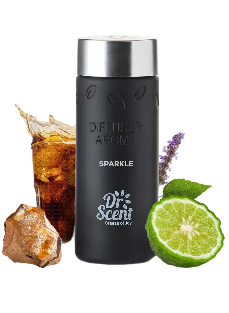 Dr Scent Breeze of Joy Dr Scent Diffuser Aroma Oil Sparkle, Blend with Vibrant Bergamot, Earthy Patchouli, and Refreshing Cola Notes 170 ml - Image 1