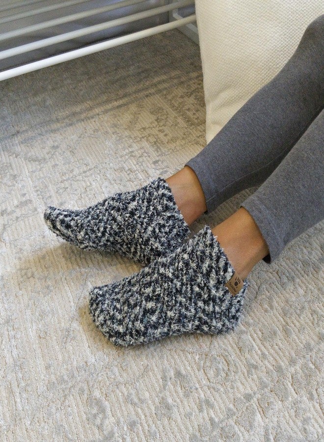 BEARPAW Ladies 6 Pair Pack Cozy Super Soft Warm Lounge Socks Multi Color Patterned Ankle and Low Cut Packs, Black - Image 4