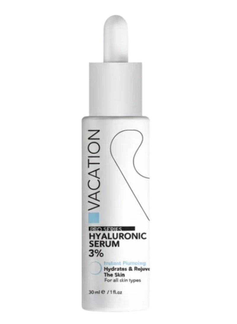 Vacation Hyaluronic Acid Serum 3% 30 Ml