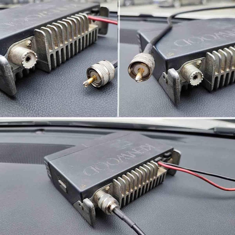 VFAN Dualband Antenna 2meter 70cm Mobile VHF/UHF Ham Radio (137-149, 437-480 Mhz) Mag Mount Magnet Base PL-259 Connector, 10 Ft RG58 Cable - Image 4
