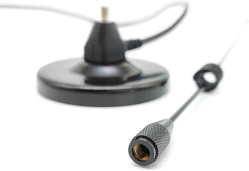 VFAN Dualband Antenna 2meter 70cm Mobile VHF/UHF Ham Radio (137-149, 437-480 Mhz) Mag Mount Magnet Base PL-259 Connector, 10 Ft RG58 Cable - Image 2