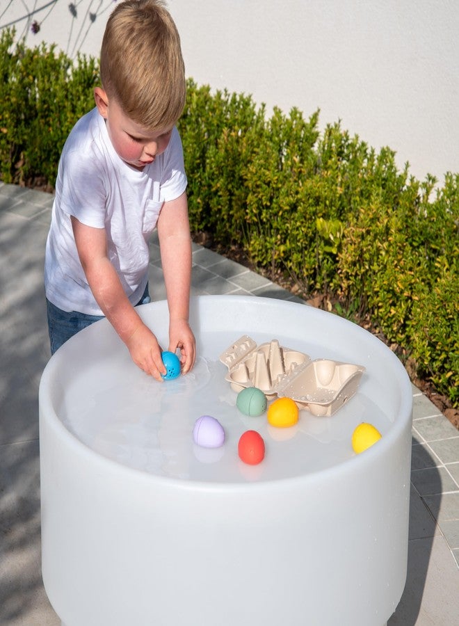 تيك إت بيض سيليسوفت الحسي من تيك إت | 6 بيضات مع علبة كرتونية من السيليكون الناعم للعب الحسي والتعلم المبكر - Image 3