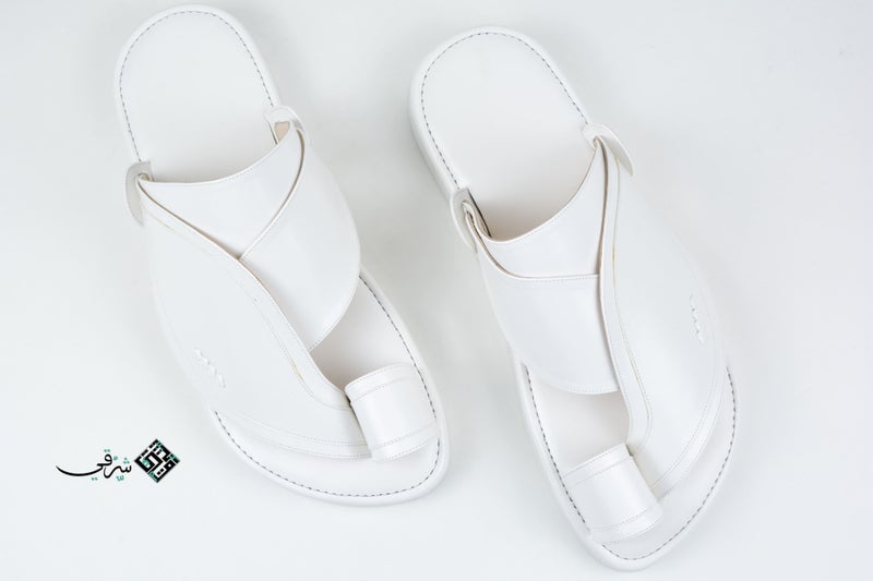 Zubairiya Naal | For Daily Wear, Eid and Occasions | Sandal | White | Saudi Arabian Eastern - Image 2
