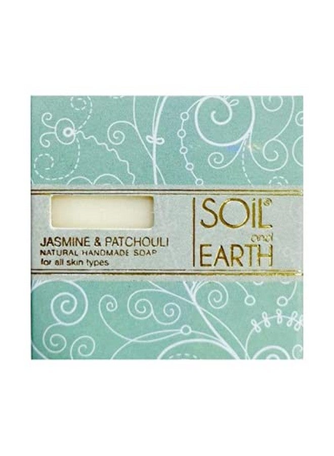 SOIL AND EARTH HANDMADE NATURAL SOAPS (JASMINE & PATCHOULI)_3 X 100 gm/ 3.5 oz. - Image 2