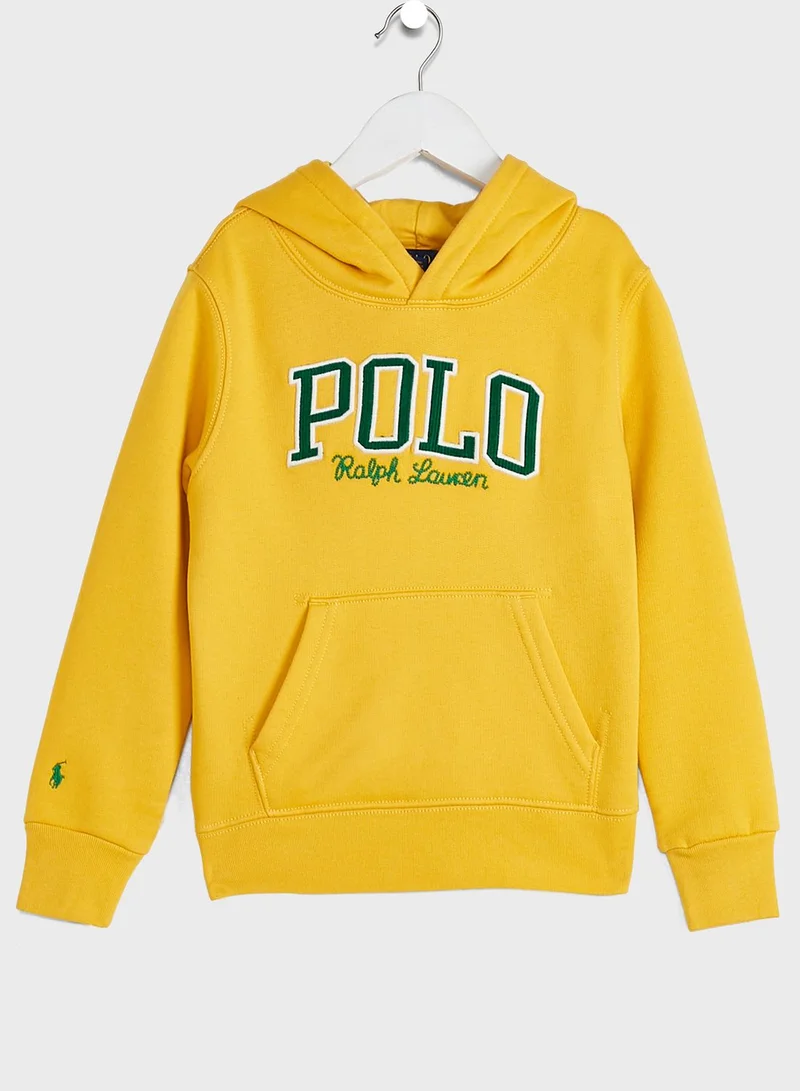 POLO RALPH LAUREN Kids Logo Pullover Hoodie
