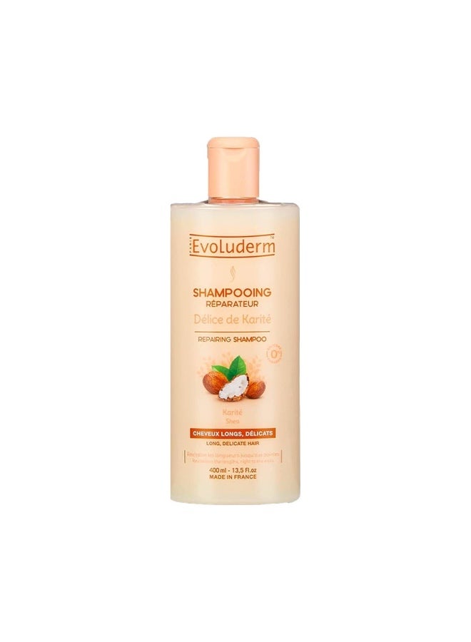 Evoluderm EVOLUDER KARITE SHEA SHAMPOO 400ML