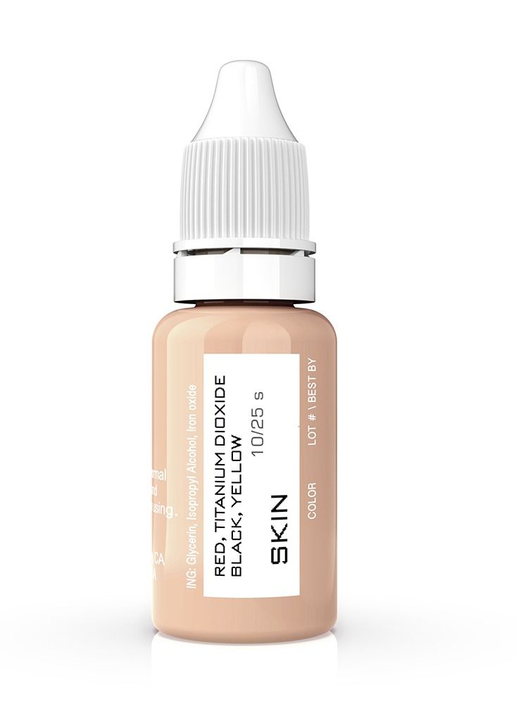 Biotouch Eyebrow Pigment For Eyebrows Brows Micro pigments Microblading pigments PMU Machine Use Medical Grade No Mixing eyebrow pigment for shading For Professionals Only 15ml - Image 1