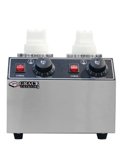 Grace Grace Commercial 2 Bottles Sauce Warmer Electric Cheese Chocolate Tempering Machine  - Image 2