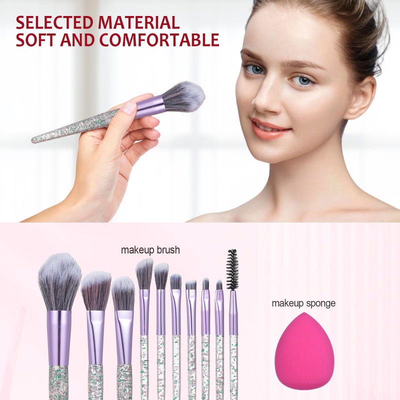 pomcral Makeup Kit For Women Full Kit Eyeshadow Eyeliner lipgloss, Lipstick Makeup brushes Mascara Eyebrow pencil Concealer Face Powder Primer make up Set For Girls Beginners - Image 5